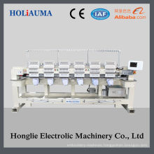 Touch Screen High Speed Tubular 6 Head Computer Embroidery Machine Price